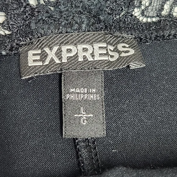 Express lace front v back tank black large - Picture 13 of 16